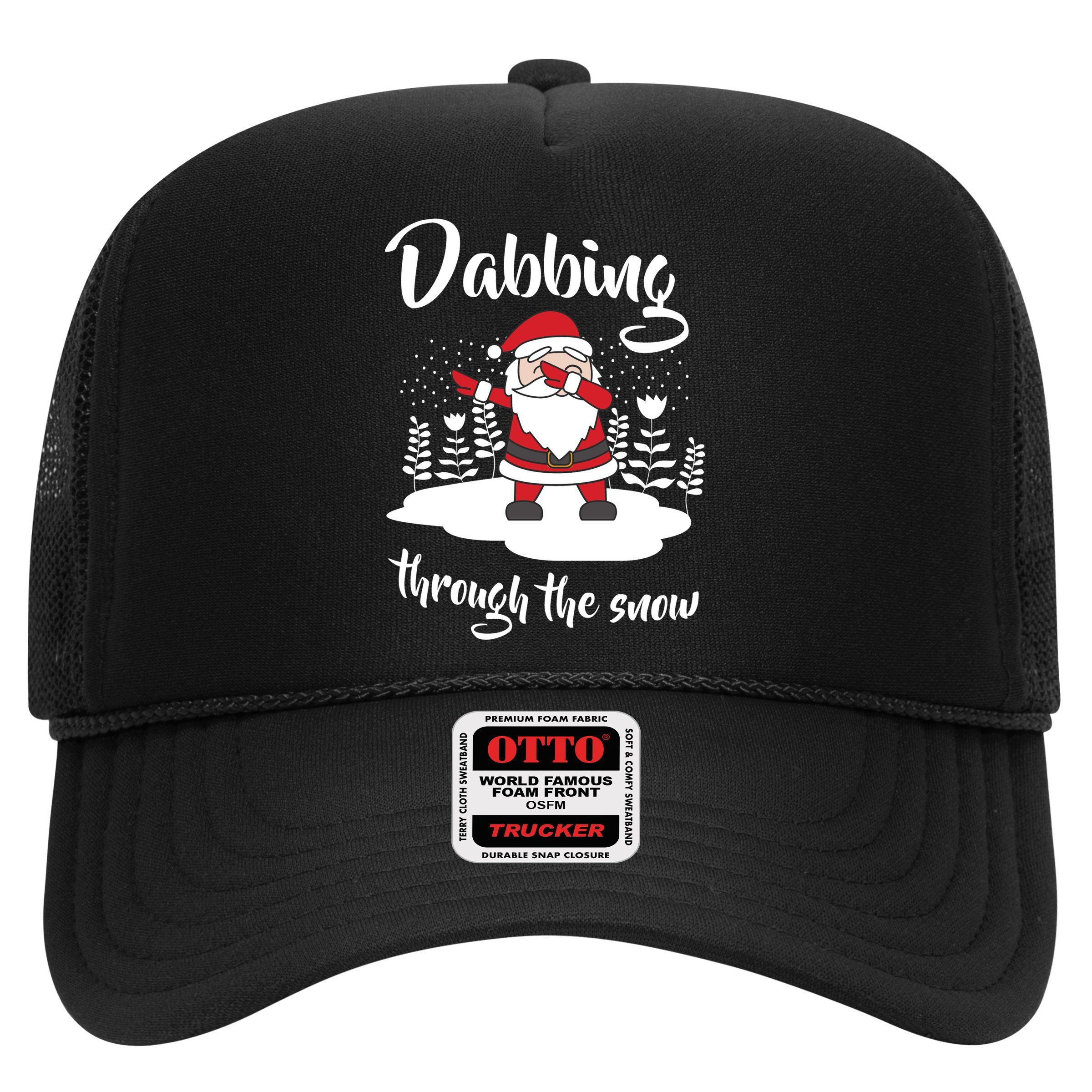 Funny Dabbing Around The Christmas Tree Santa Hat
