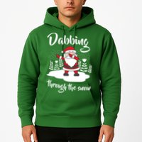 Funny Dabbing Around The Christmas Tree Santa Hoodie