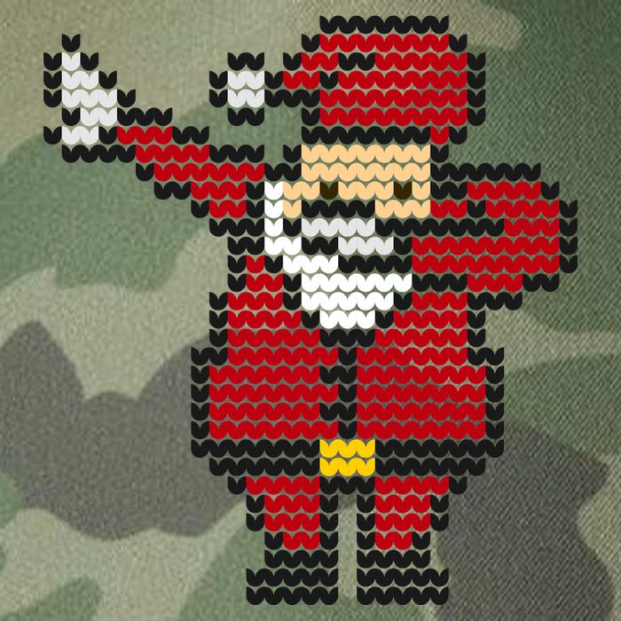 Funny Dabbing Santa Pixel Legacy Tie Dye Trucker Hat