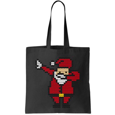 Funny Dabbing Santa Pixel Bag