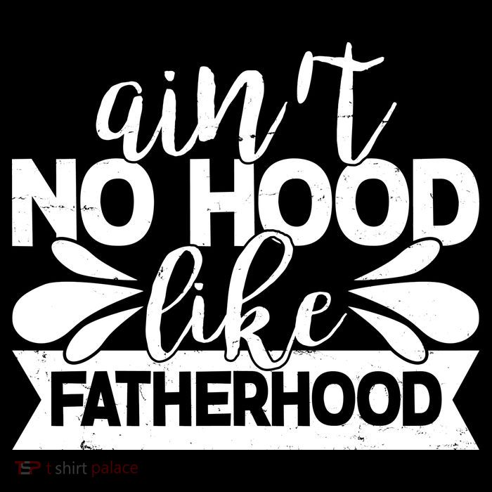 Funny Dad Ain't No Hood Like Fatherhood 16 in Basic Backpack
