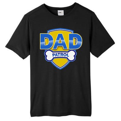 Funny Dad Patrol Dog Dad Tall Fusion ChromaSoft Performance T-Shirt