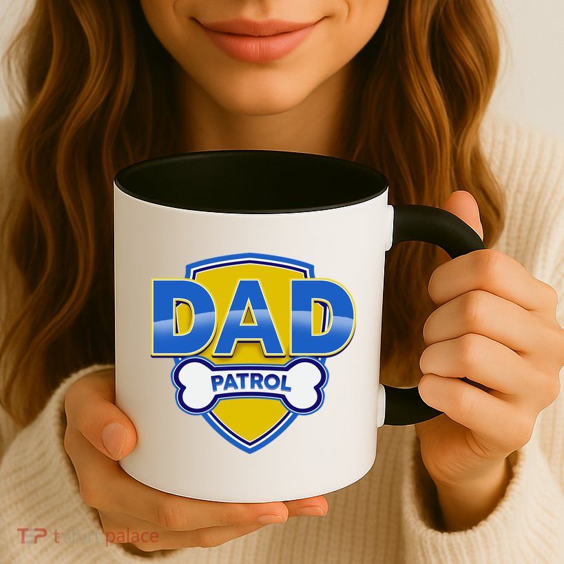 Funny Dad Patrol Dog Dad Mug