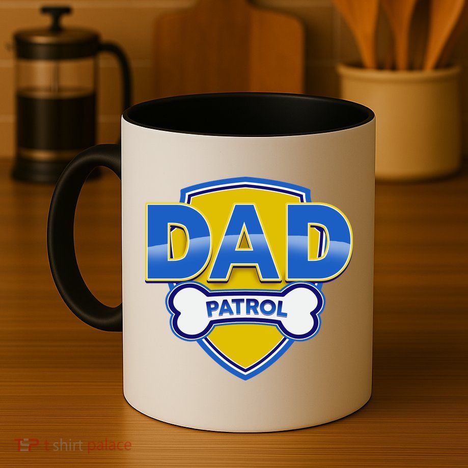 Funny Dad Patrol Dog Dad Mug