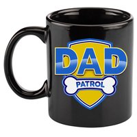 Funny Dad Patrol Dog Dad 11oz C Handle Ceramic Mug