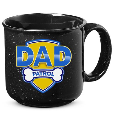 Funny Dad Patrol Dog Dad 15oz Campfire Ceramic Mug