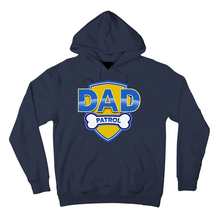 Funny Dad Patrol Dog Dad Hoodie