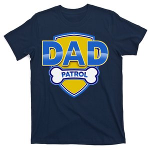 Funny Dad Patrol Dog Dad T-Shirt