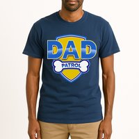 Funny Dad Patrol Dog Dad Tall T-Shirt