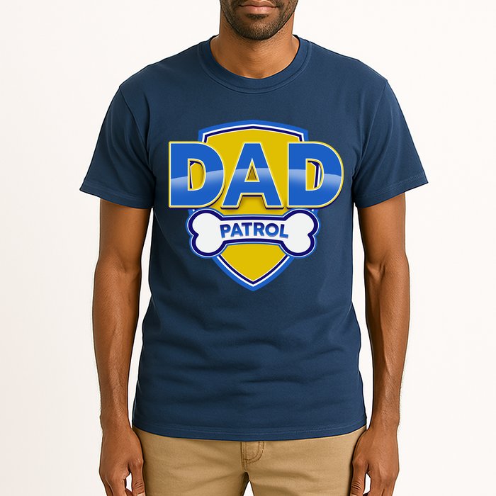 Funny Dad Patrol Dog Dad Tall T-Shirt
