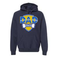 Funny Dad Patrol Dog Dad Premium Hoodie