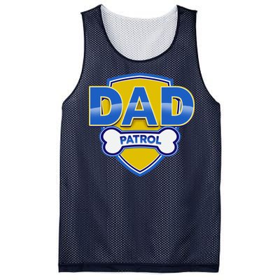 Funny Dad Patrol Dog Dad Mesh Reversible Basketball Jersey Tank