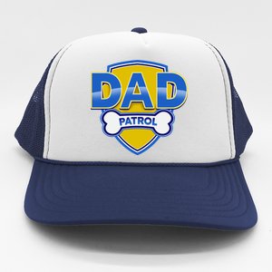 Funny Dad Patrol Dog Dad Trucker Hat