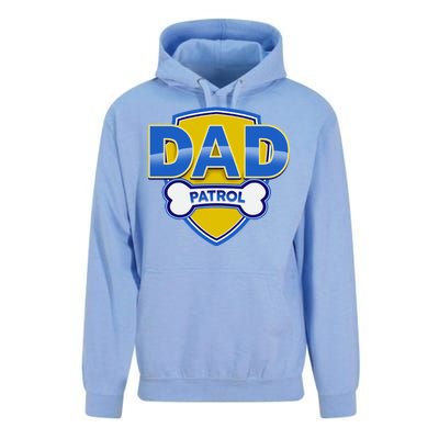 Funny Dad Patrol Dog Dad Unisex Surf Hoodie