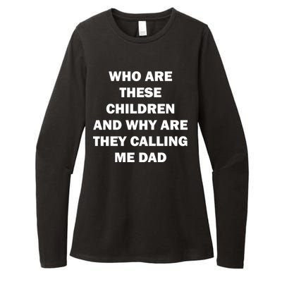 Funny Dad Quote Womens CVC Long Sleeve Shirt