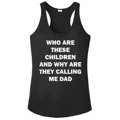 Funny Dad Quote Ladies PosiCharge Competitor Racerback Tank