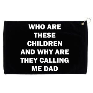 Funny Dad Quote Grommeted Golf Towel