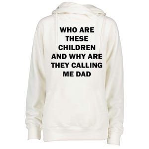 Funny Dad Quote Womens Funnel Neck Pullover Hood