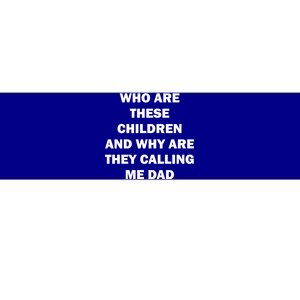 Funny Dad Quote Bumper Sticker