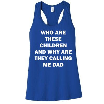 Funny Dad Quote Women's Racerback Tank