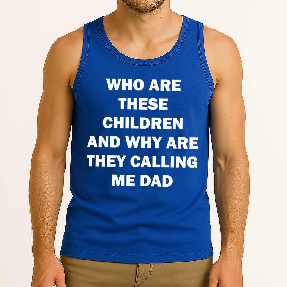 Funny Dad Quote Tank Top