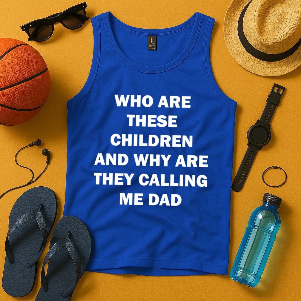 Funny Dad Quote Tank Top