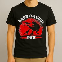 Funny Daddysaurus Rex Father's Day T-Shirt