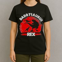 Funny Daddysaurus Rex Father's Day T-Shirt