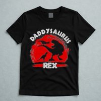 Funny Daddysaurus Rex Father's Day T-Shirt