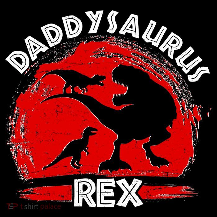 Funny Daddysaurus Rex Father's Day T-Shirt