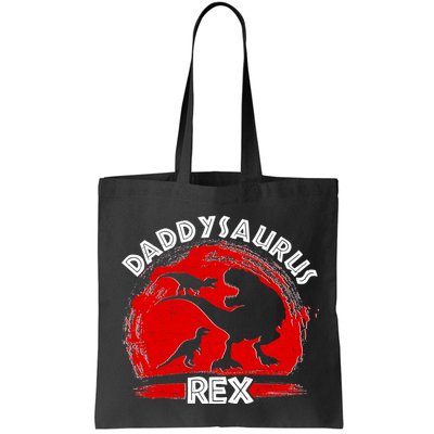 Funny Daddysaurus Rex Father's Day Bag