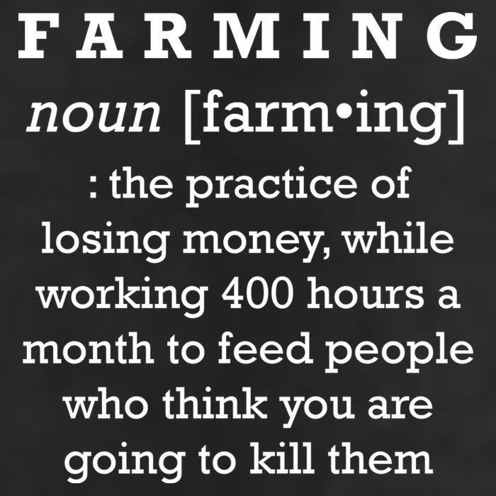 Funny Definition of Farming Golf Towel