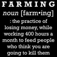 Funny Definition of Farming Toddler T-Shirt