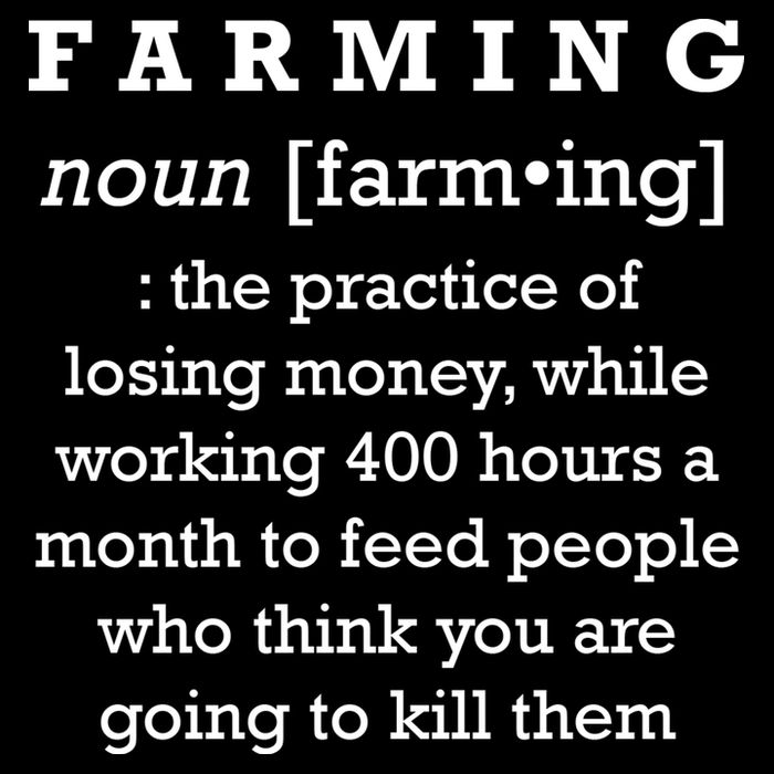 Funny Definition of Farming Toddler T-Shirt