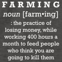 Funny Definition of Farming Vector Backpack