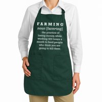 Funny Definition of Farming Apron