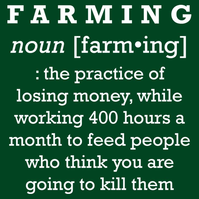 Funny Definition of Farming Premium T-Shirt