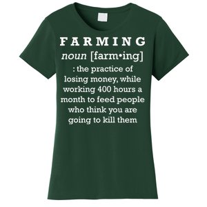 Funny Definition of Farming Women's T-Shirt