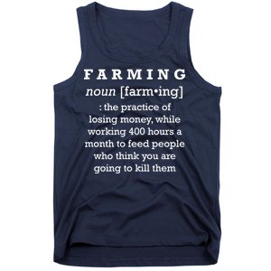 Funny Definition of Farming Tank Top