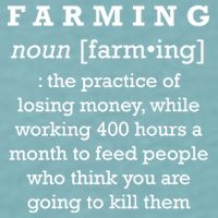 Funny Definition of Farming Sueded Cloud Jersey T-Shirt