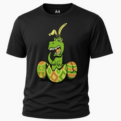 Funny Dino Easter Egg Performance Shirt