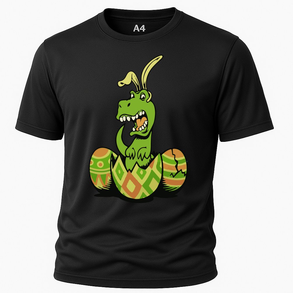 Funny Dino Easter Egg Performance Shirt
