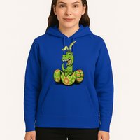 Funny Dino Easter Egg Hoodie