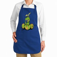 Funny Dino Easter Egg Apron