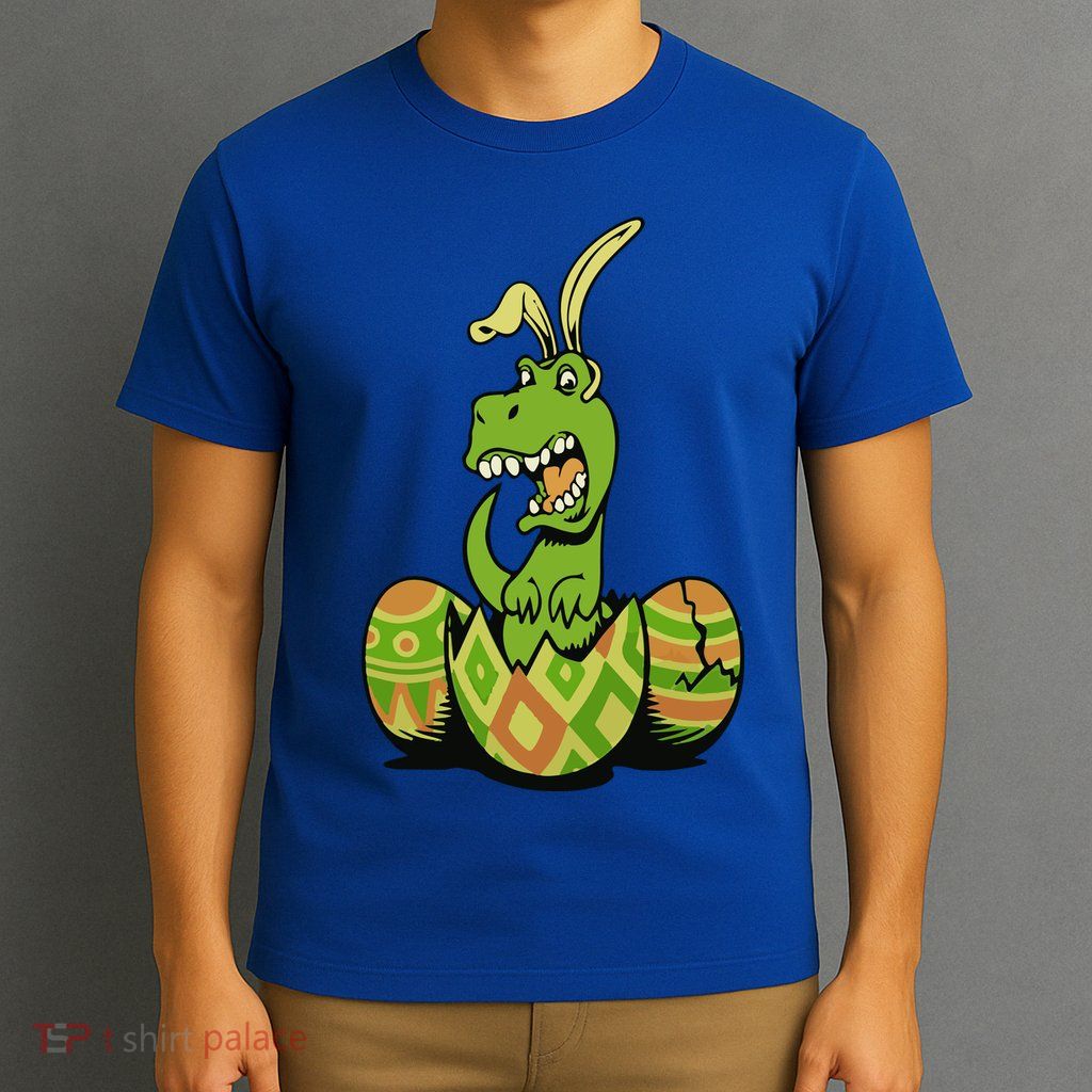 Funny Dino Easter Egg T-Shirt