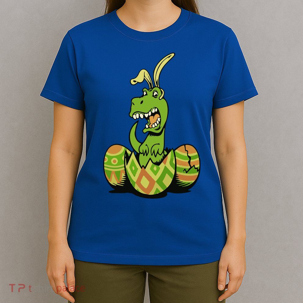 Funny Dino Easter Egg T-Shirt