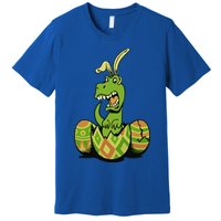 Funny Dino Easter Egg Premium T-Shirt