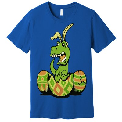 Funny Dino Easter Egg Premium T-Shirt