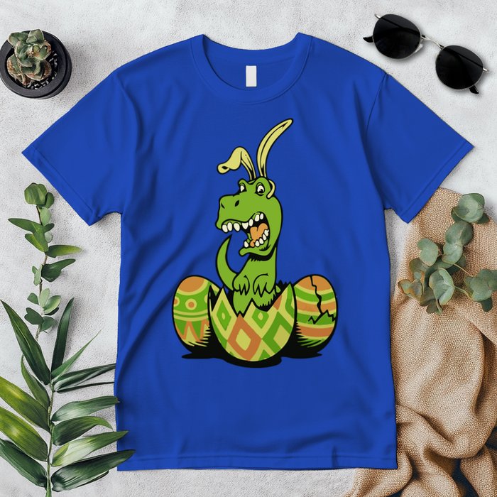 Funny Dino Easter Egg Premium T-Shirt