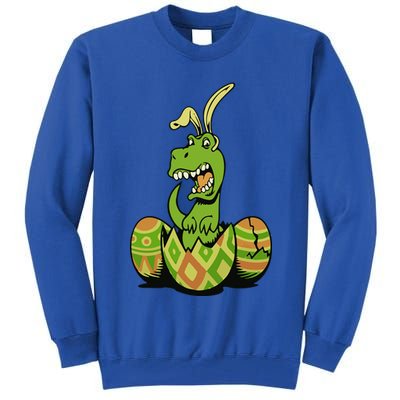Funny Dino Easter Egg Tall Sweatshirt